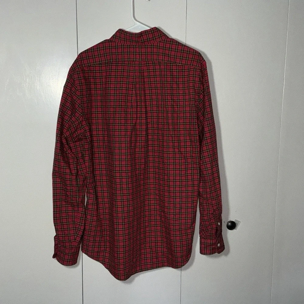 Polo Ralph Lauren Plaid Mens Large Shirt 24x29